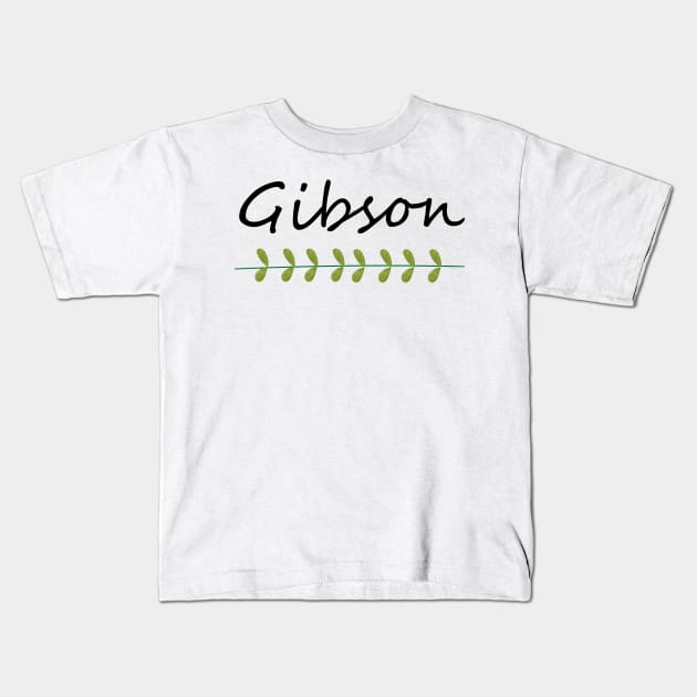 Gibson Kids T-Shirt by BJS_Inc